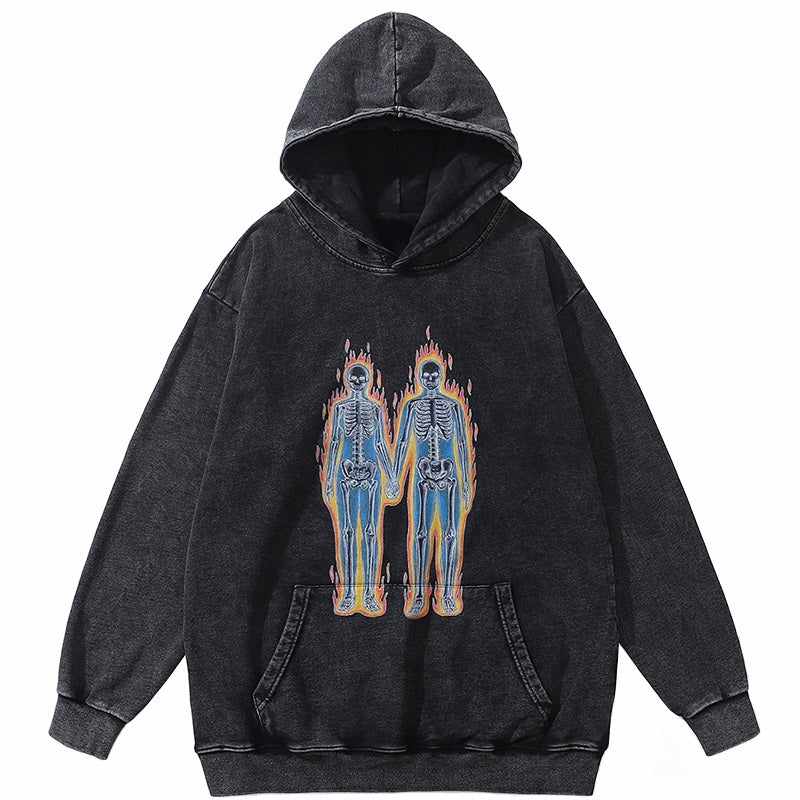 skeleton hoodie