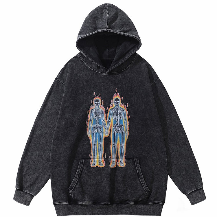skeleton hoodie