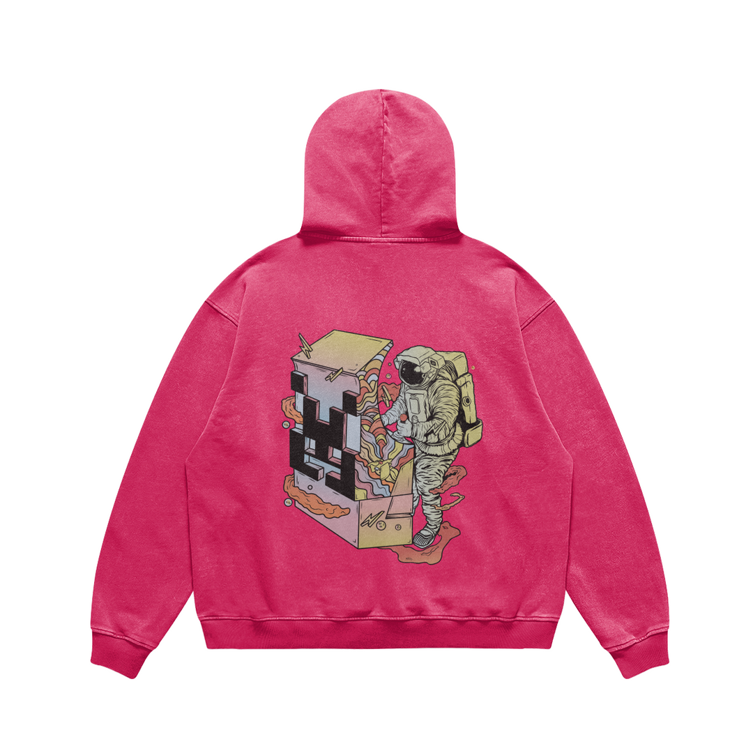 Astro Vintage Washed Cotton Hoodie