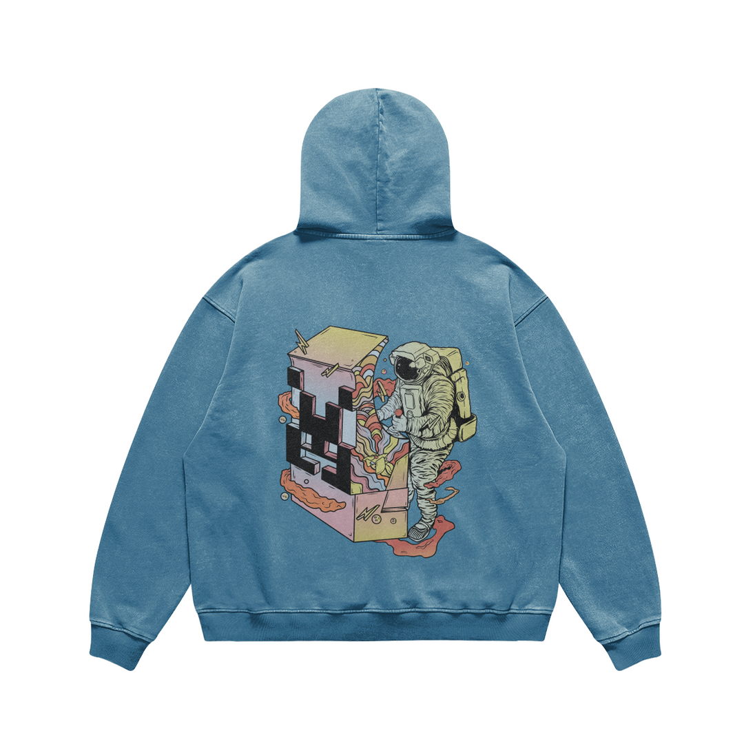 Astro Vintage Washed Cotton Hoodie
