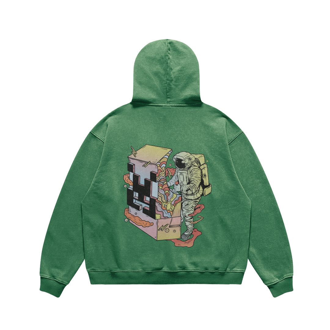 Astro Vintage Washed Cotton Hoodie