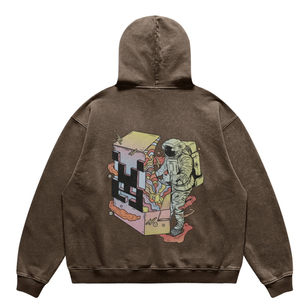 Astro Vintage Washed Cotton Hoodie