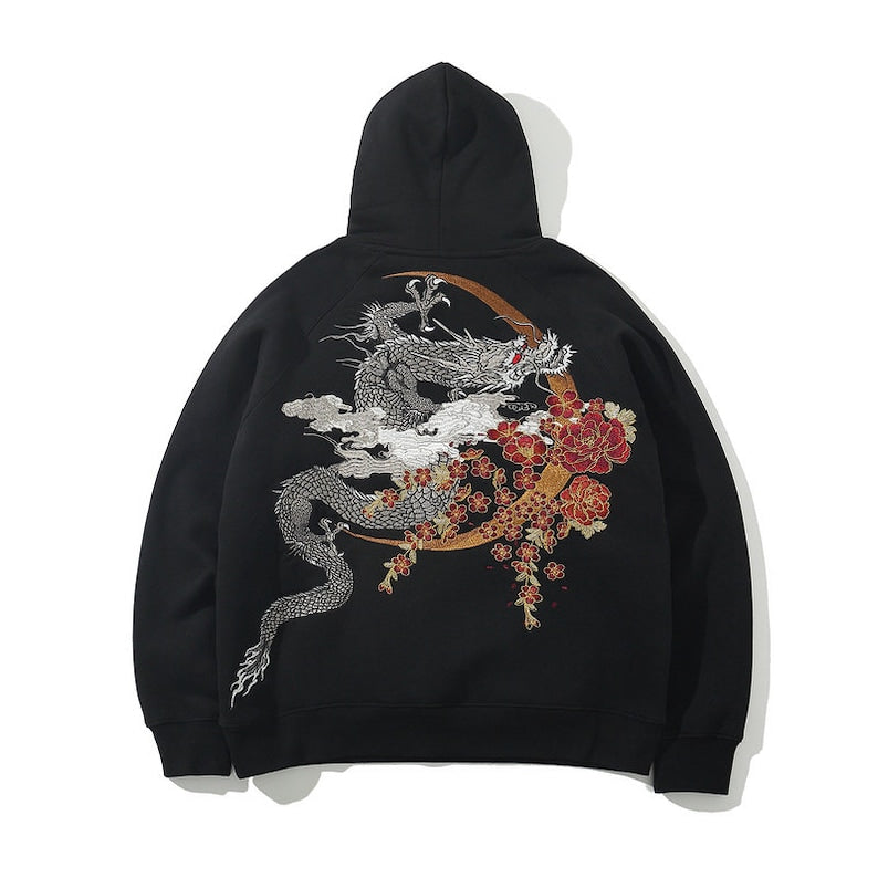 embroidered hoodie