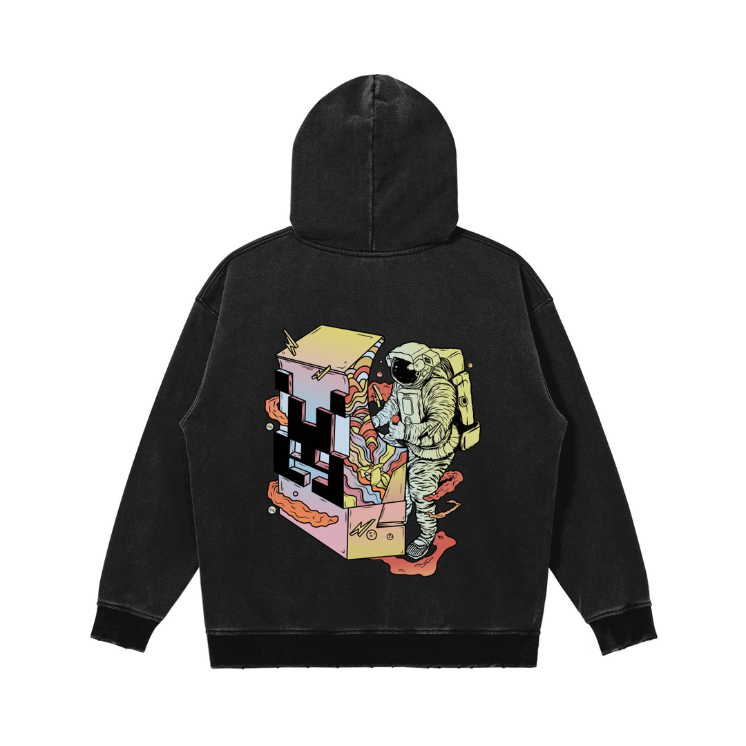 Astro Vintage Washed Cotton Hoodie