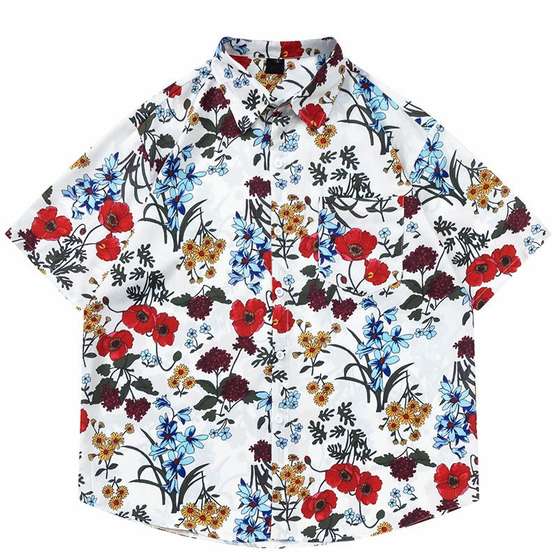 Flowers beach shirt