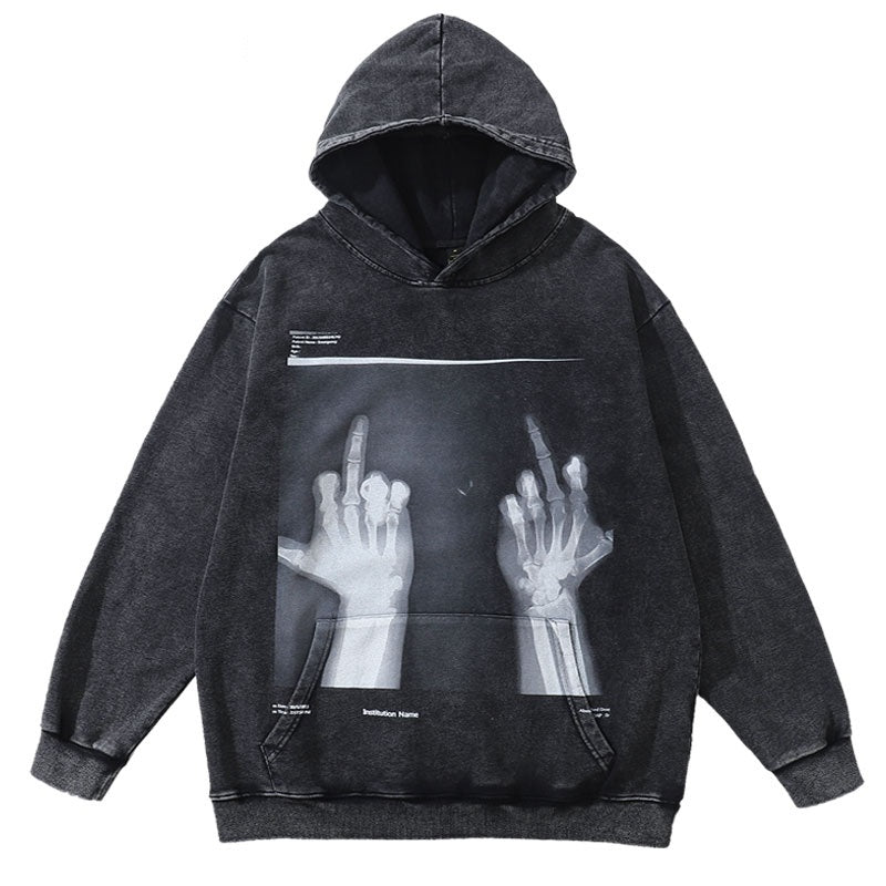 X-ray hoodie