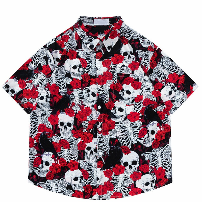 skeleton beach shirt
