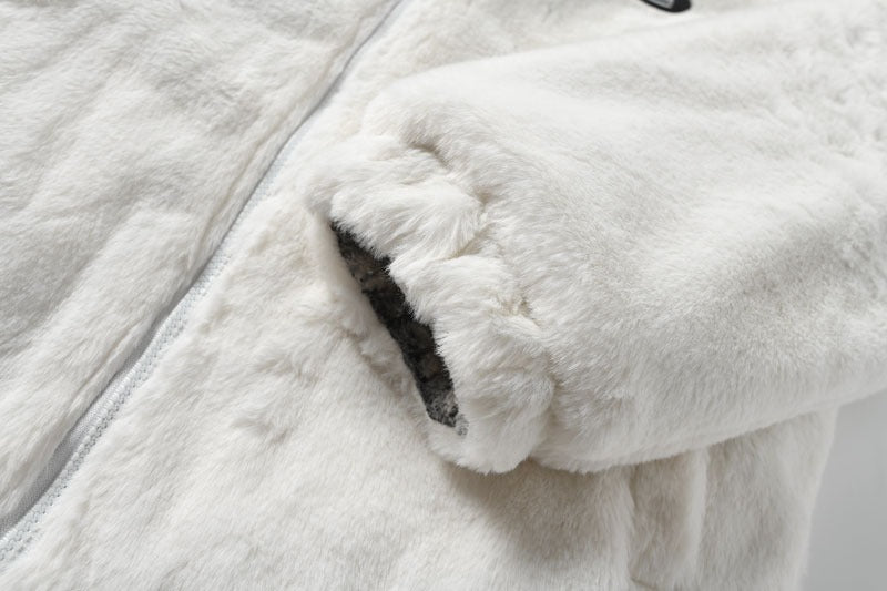 Reversible Fluffy Coat Unisex
