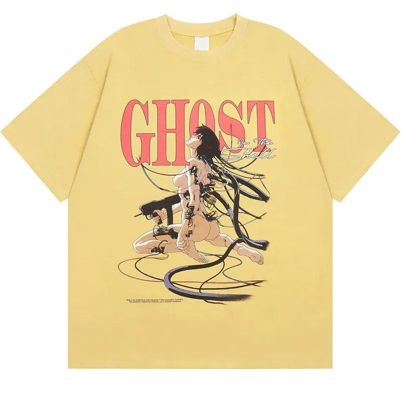 GHOST - Anime inspiriertes Unisex-T-Shirt