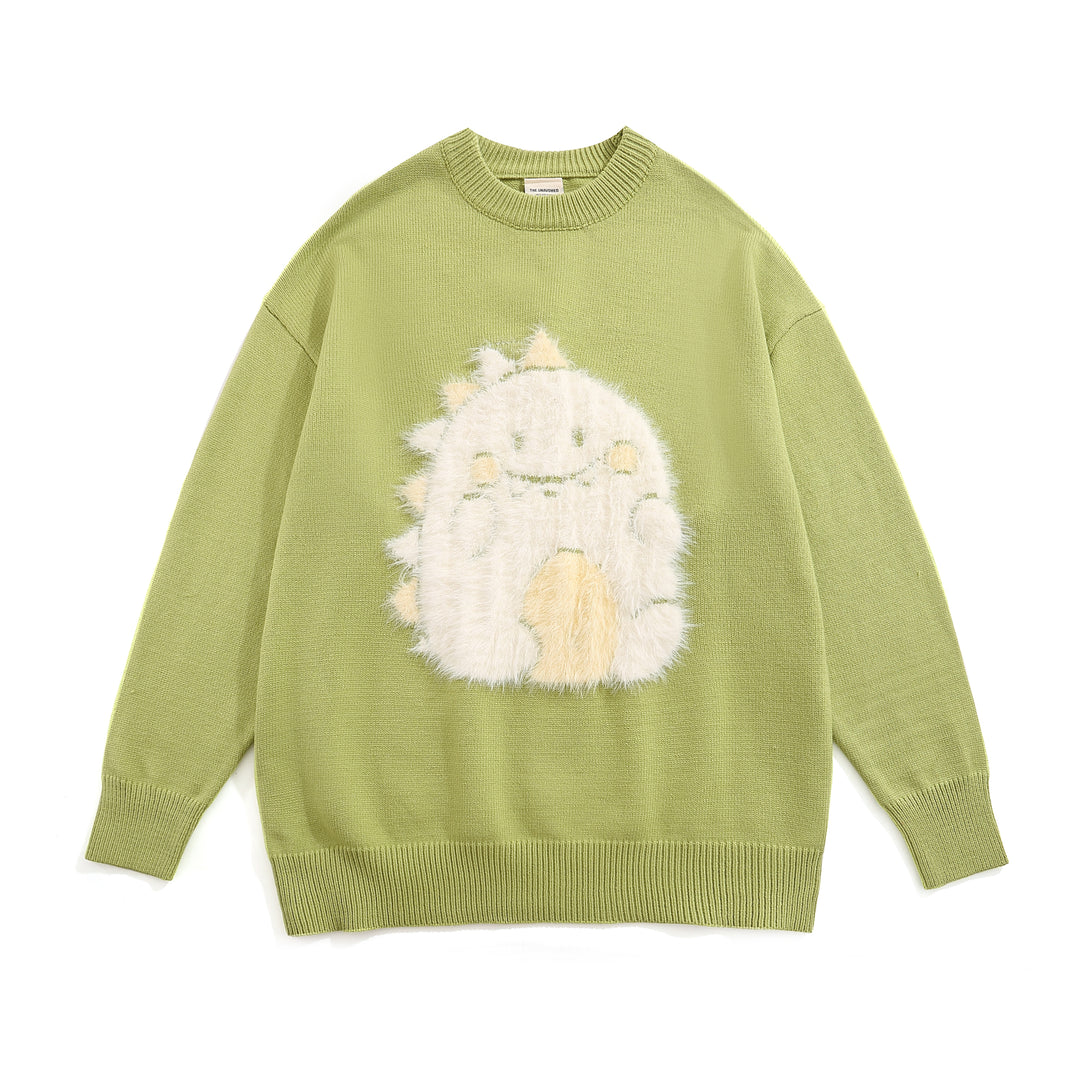 Cute Baby Dino Knitted Unisex Sweater