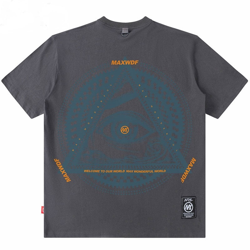 T Shirt Streetwear Eye, Oversize