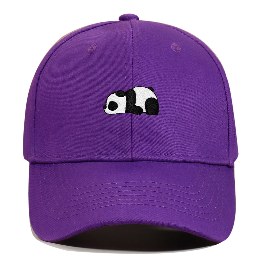 Embroidered Panda Baseball Cap
