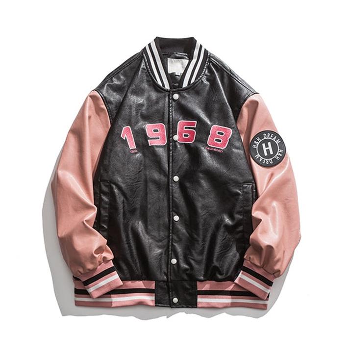 Retro letterman jacket