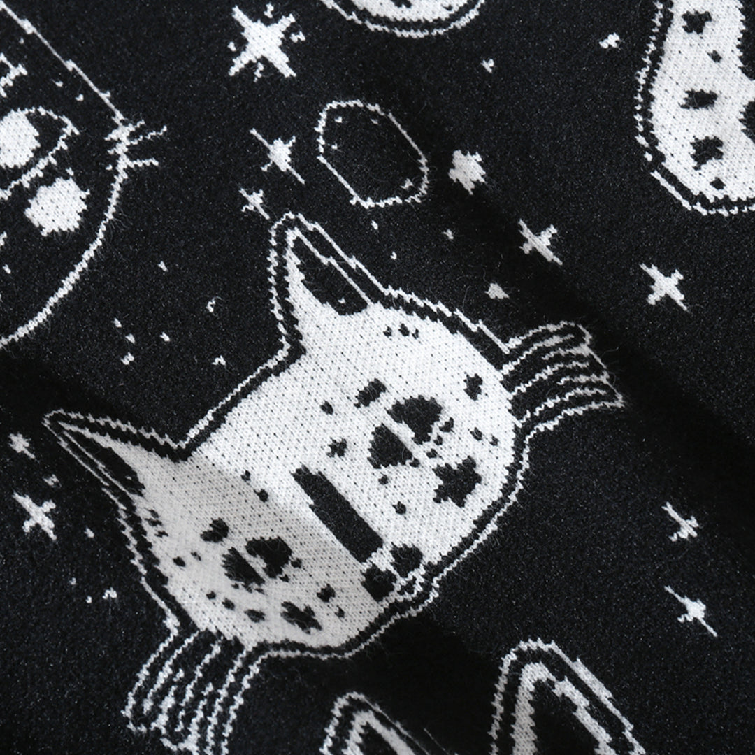 Magical Cat Unisex Knitted Sweater