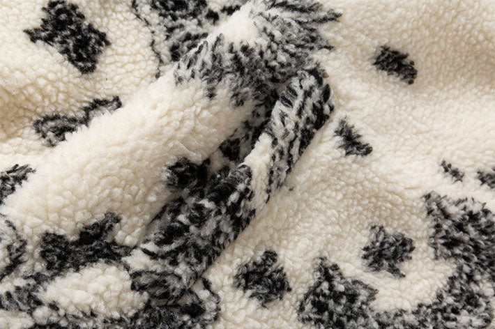 Fleece Fluffy Jacket Bandana Fall/Winter