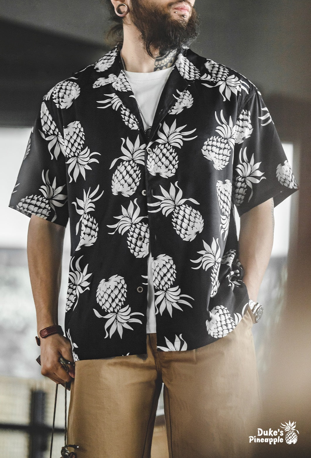 Vintage Hawaiian Pineapple Shirt