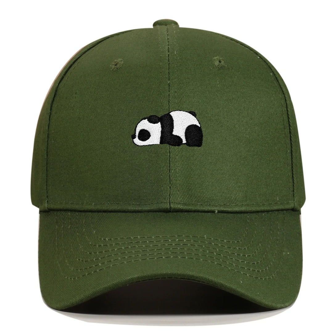 Embroidered Panda Baseball Cap