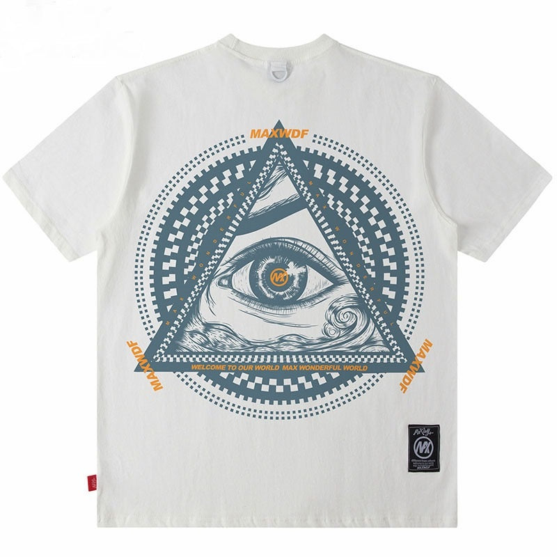 T Shirt All Seeing Eye, Oversize Streetwear – streetzen