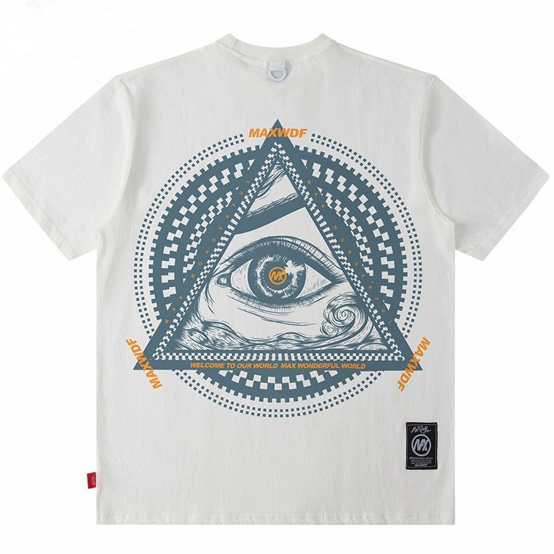 T Shirt Streetwear Eye, Oversize