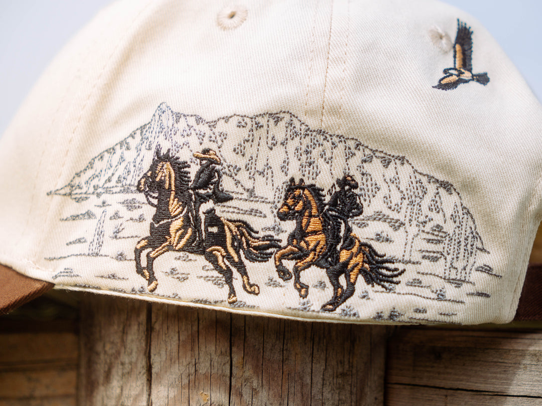 Western Embroidered Cap - Unisex