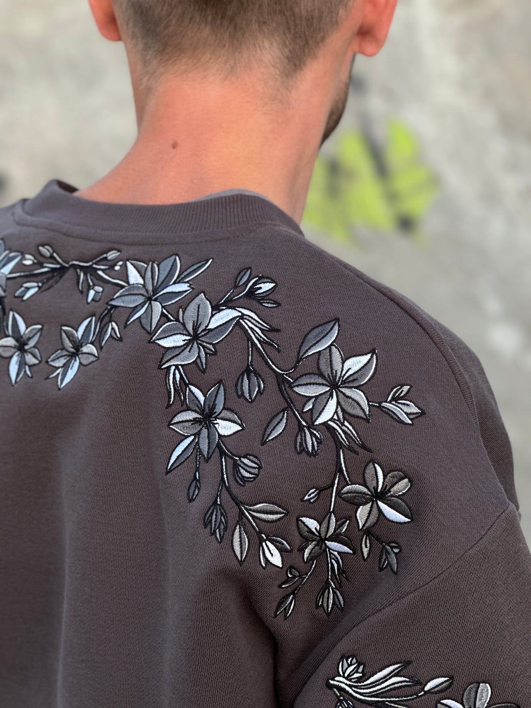 Ashwood Bloom Embroidered Sweater - Unisex