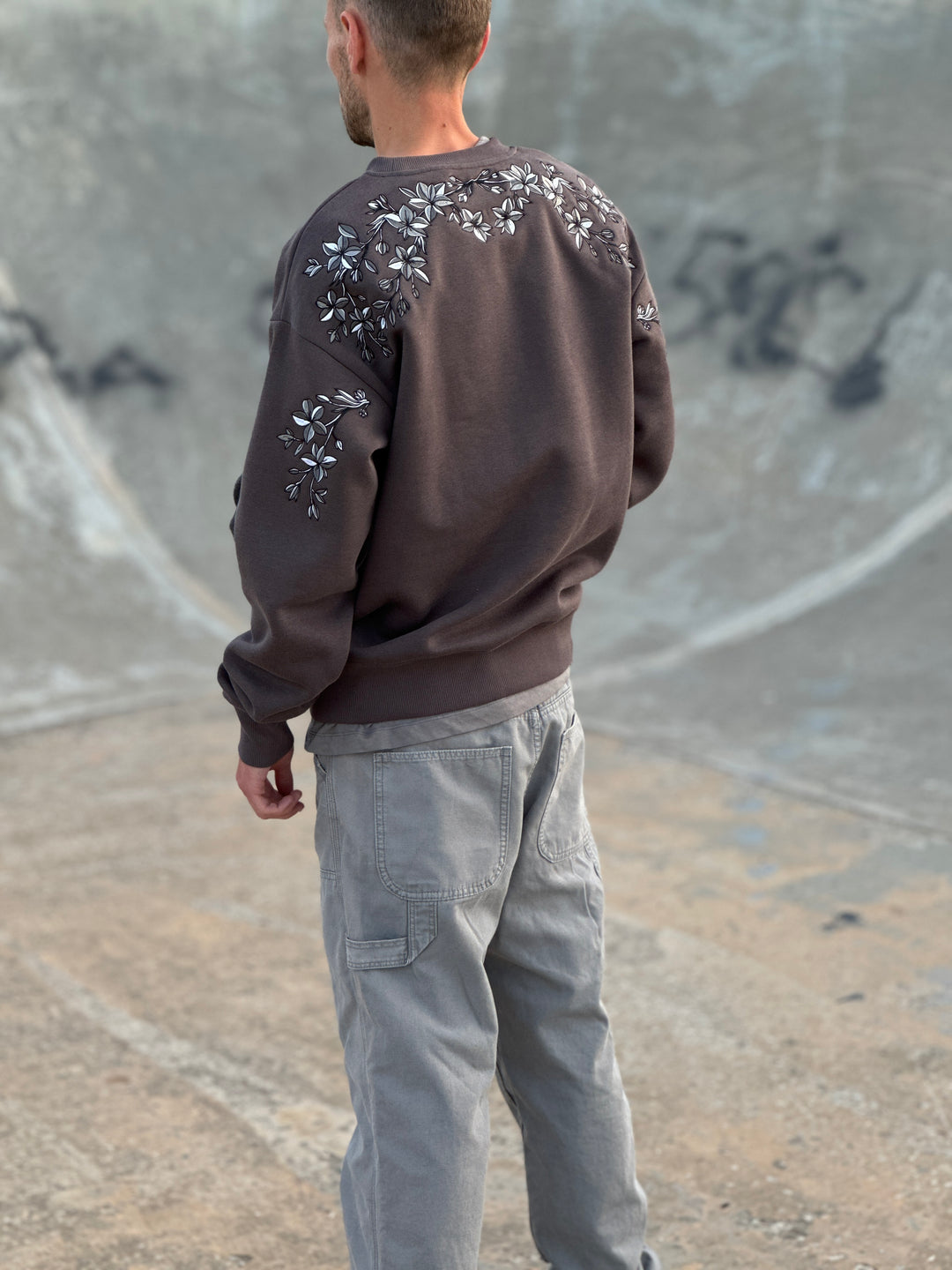 Ashwood Bloom Embroidered Sweater - Unisex