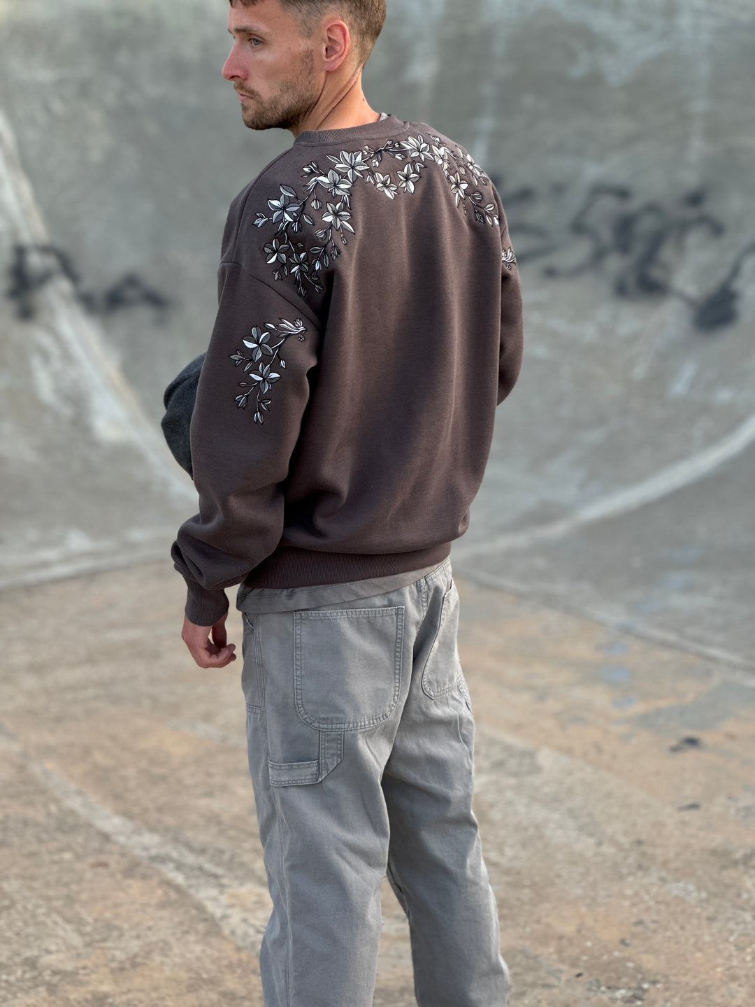 Ashwood Bloom Embroidered Sweater - Unisex