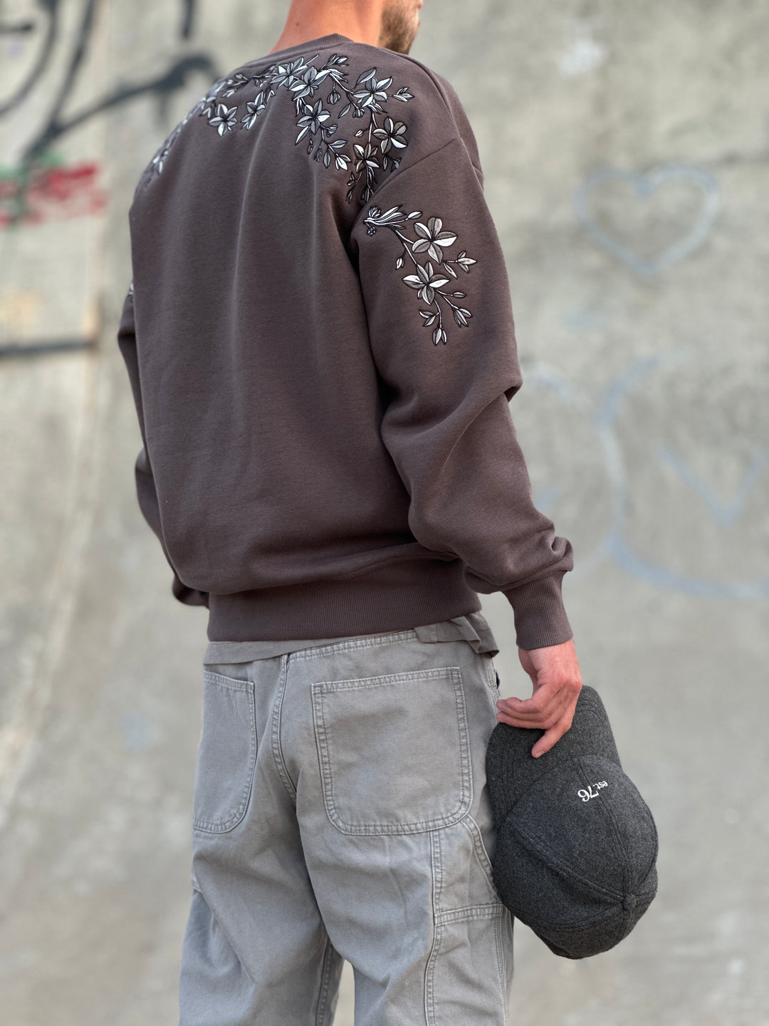 Ashwood Bloom Embroidered Sweater - Unisex