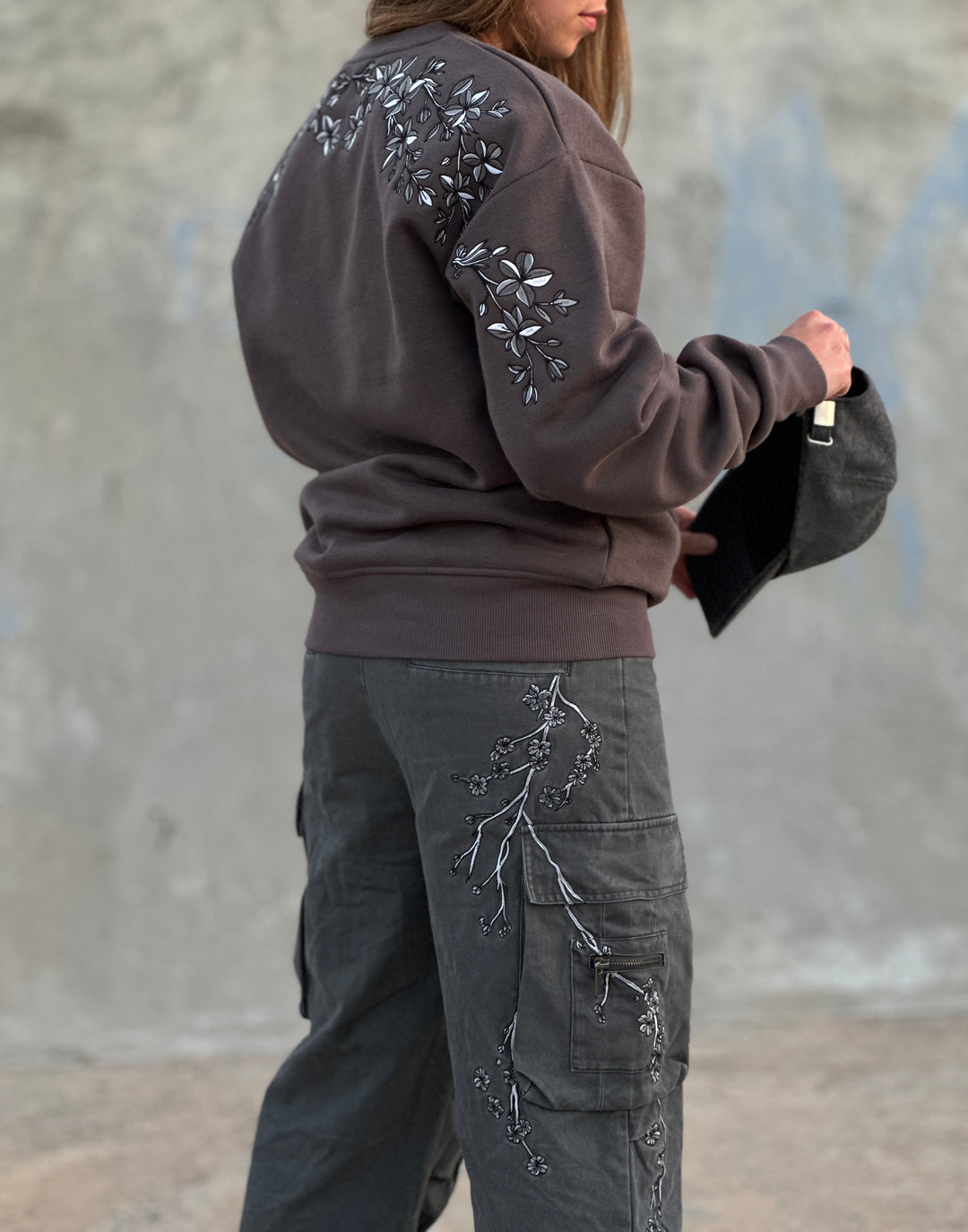 Ashwood Bloom Embroidered Sweater - Unisex
