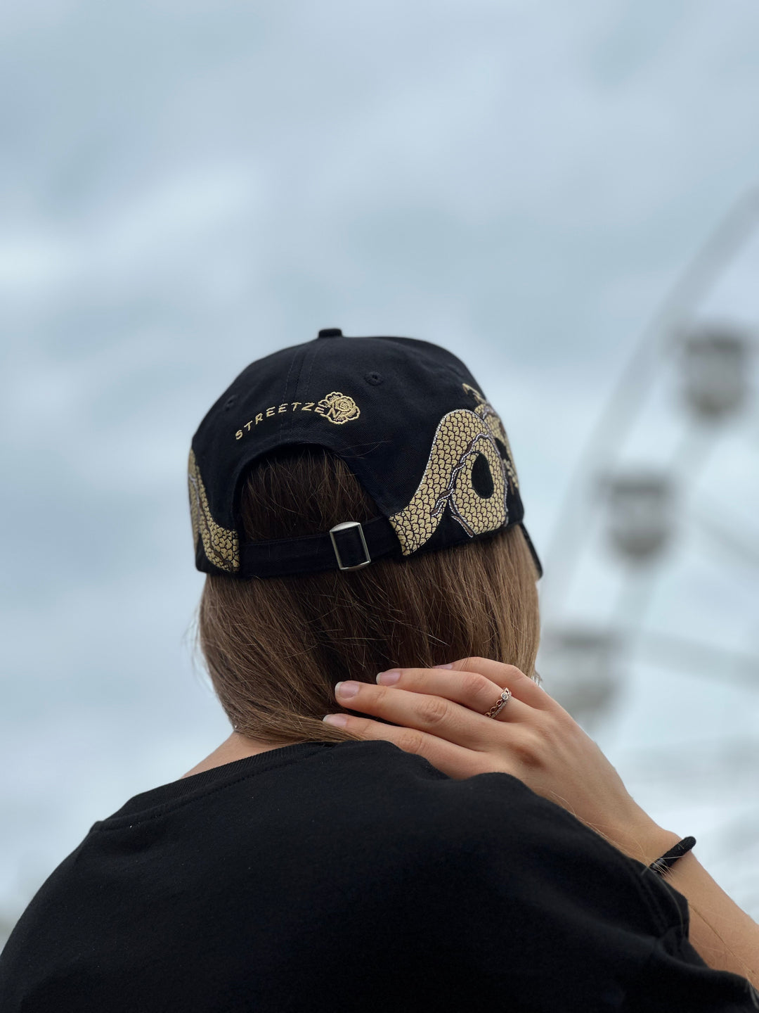 360° Golden Dragon Embroidered Cap - Unisex