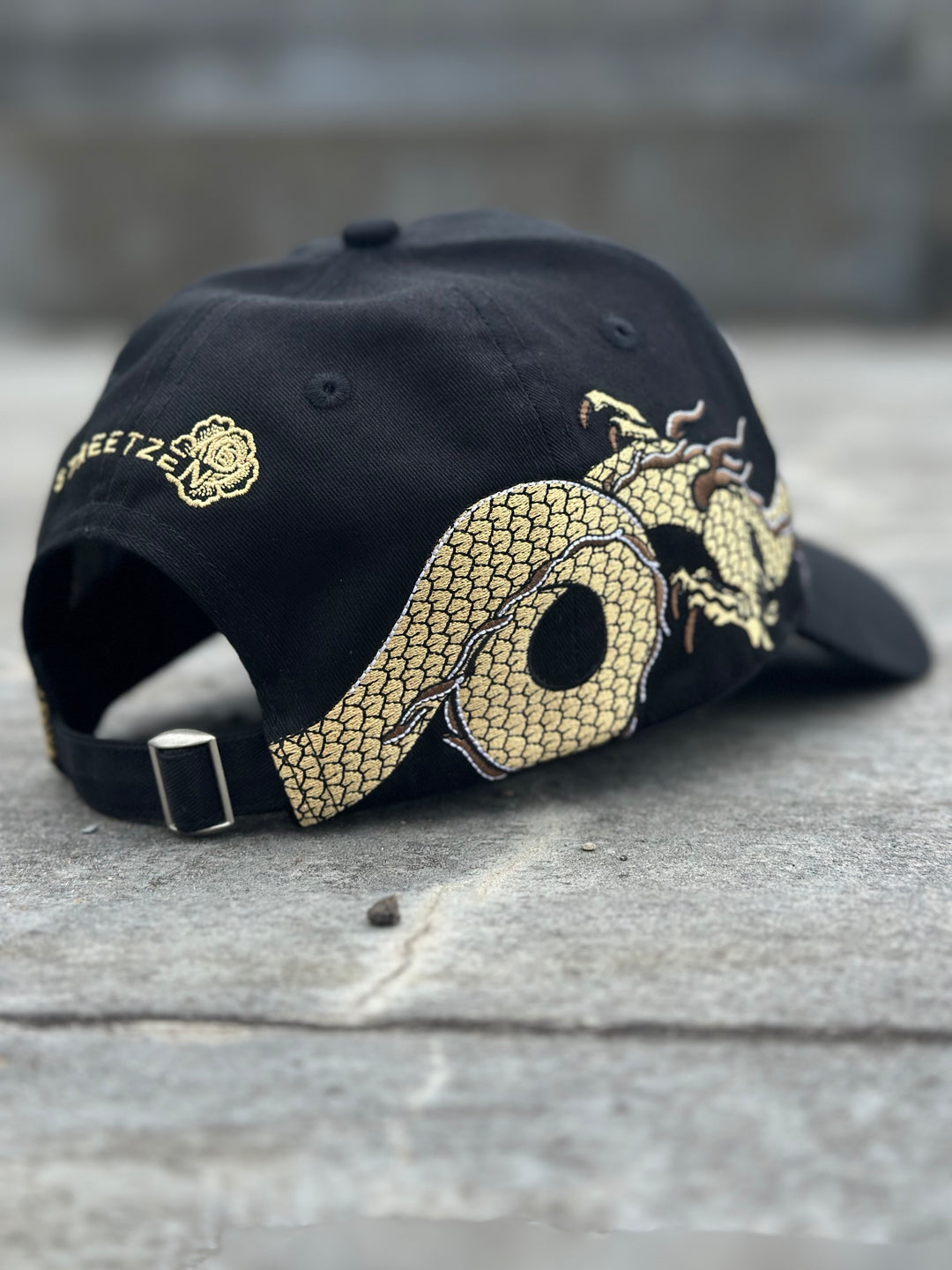 360° Golden Dragon Embroidered Cap - Unisex