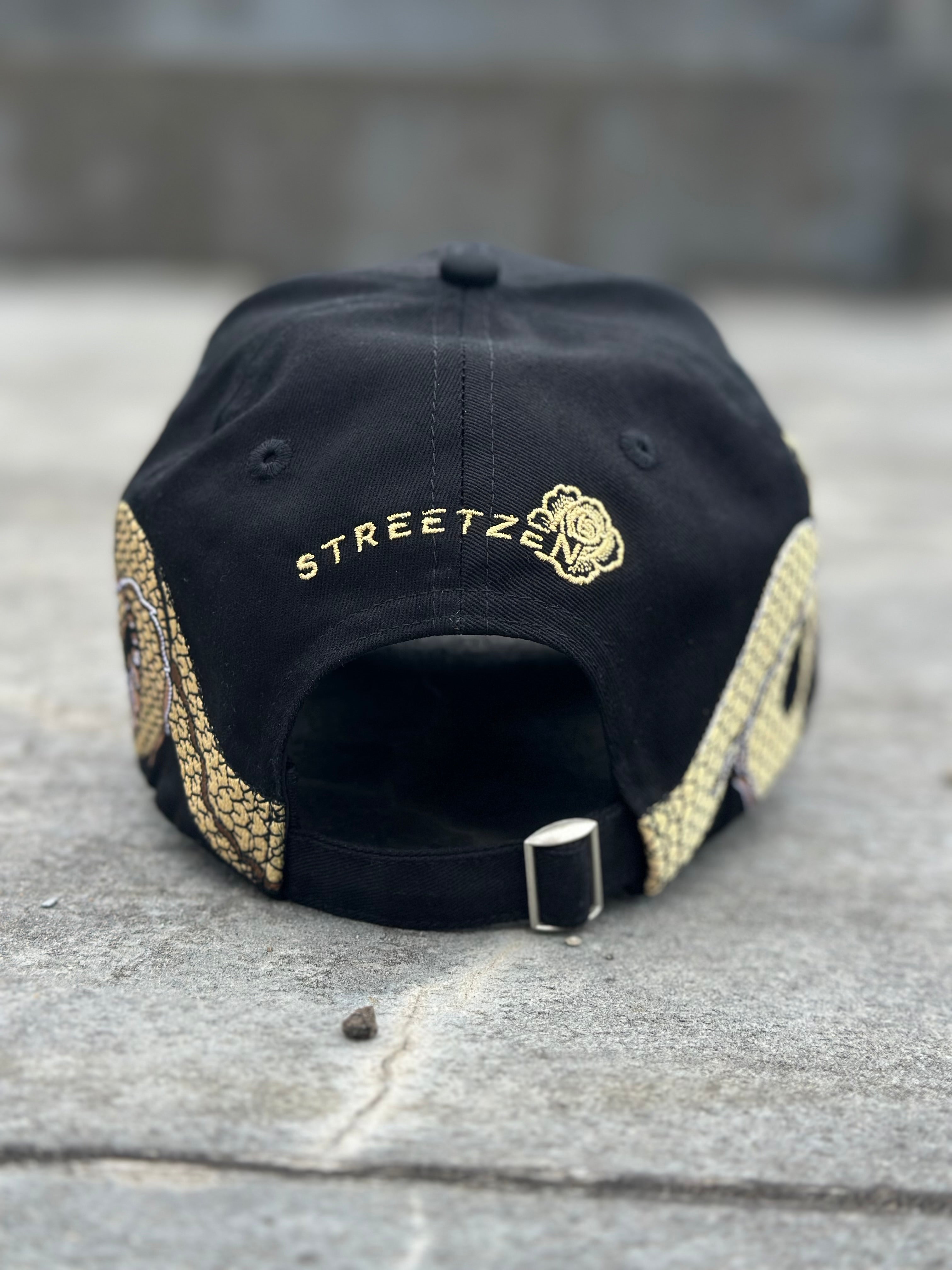 360° Golden Dragon Embroidered Cap - Unisex – streetzen