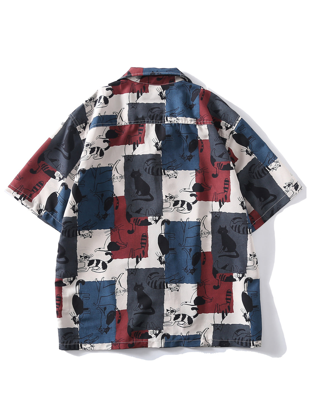 Hawaiian Cat Short Sleeve Shirt
