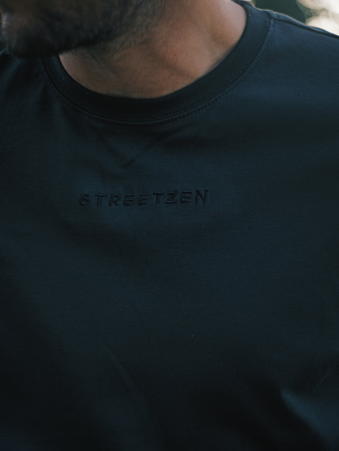 Silver Leaf Embroidered T-Shirt - 230GSM Cotton - Unisex