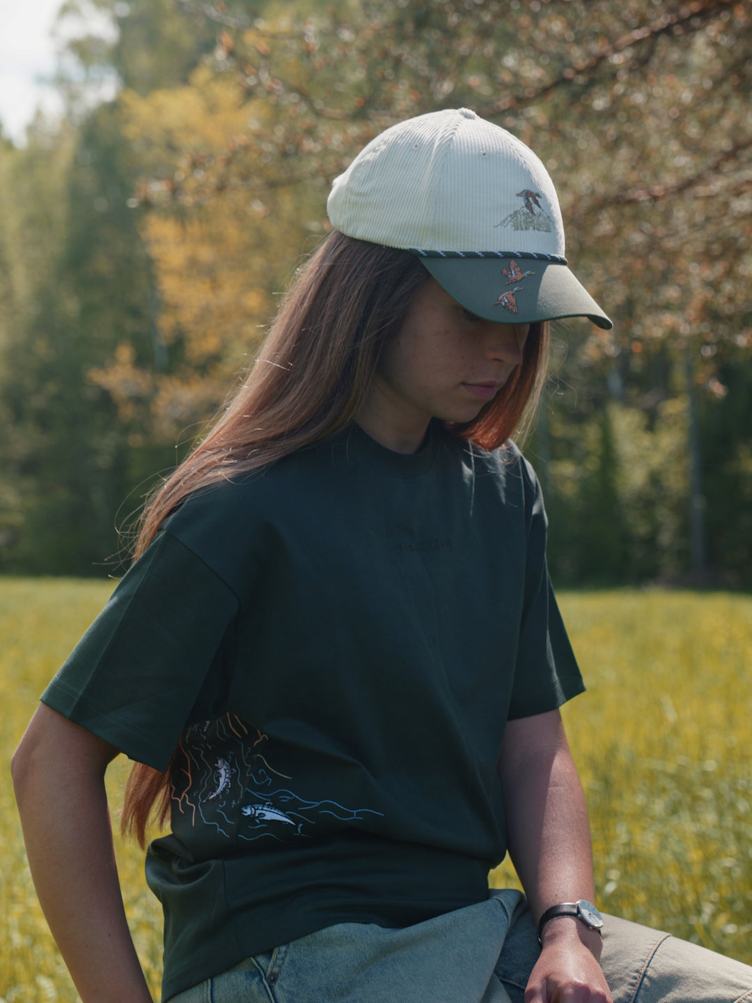 The Flock Embroidered T-Shirt - 280GSM Cotton - Unisex