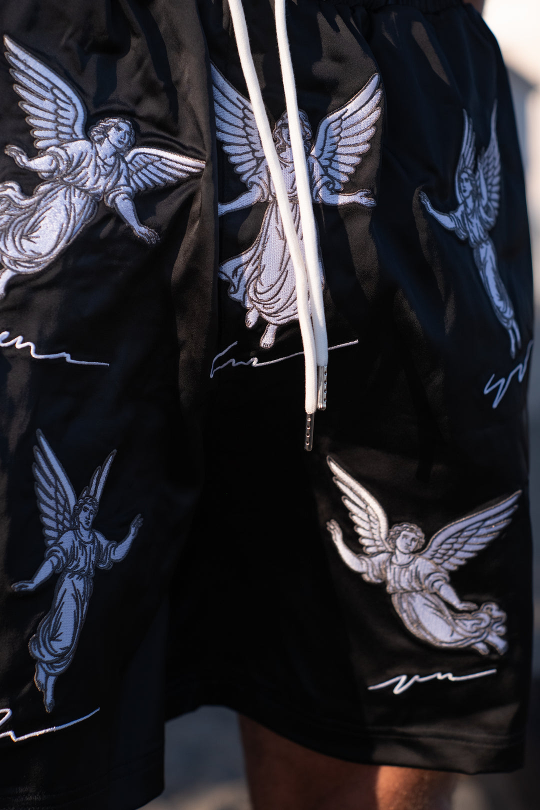 Angelwave - Embroidered Unisex Shorts