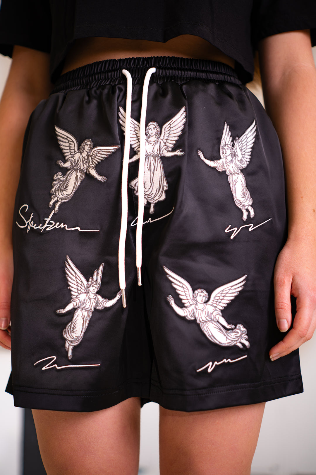 Angelwave - Embroidered Unisex Shorts