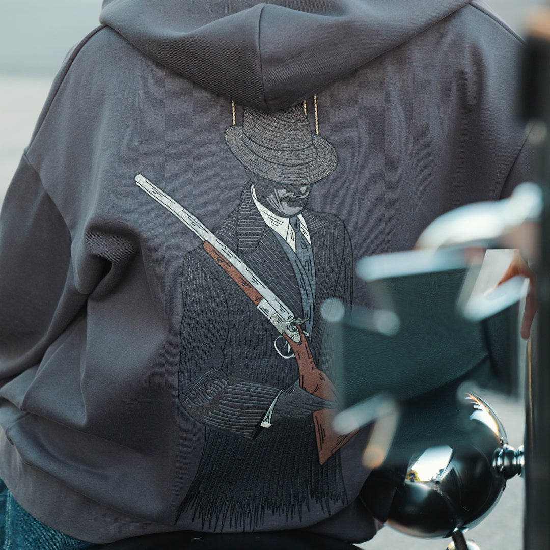MAFIA - Full Zip Embroidery Hoodie Unisex