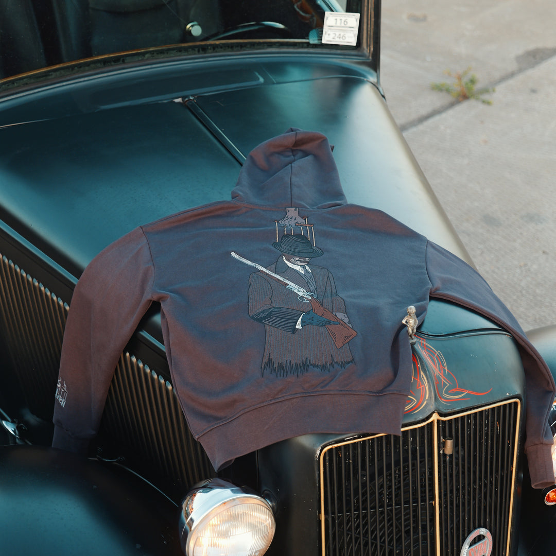 MAFIA - Full Zip Embroidery Hoodie Unisex