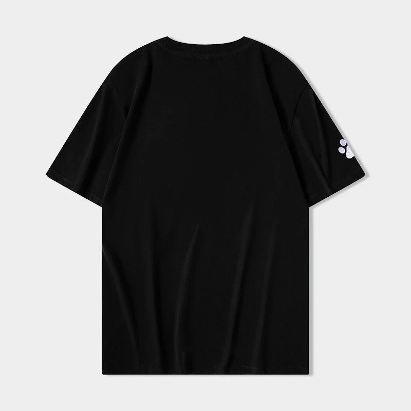 Embroidered Panda T-shirt, Japan Street Style (Unisex)