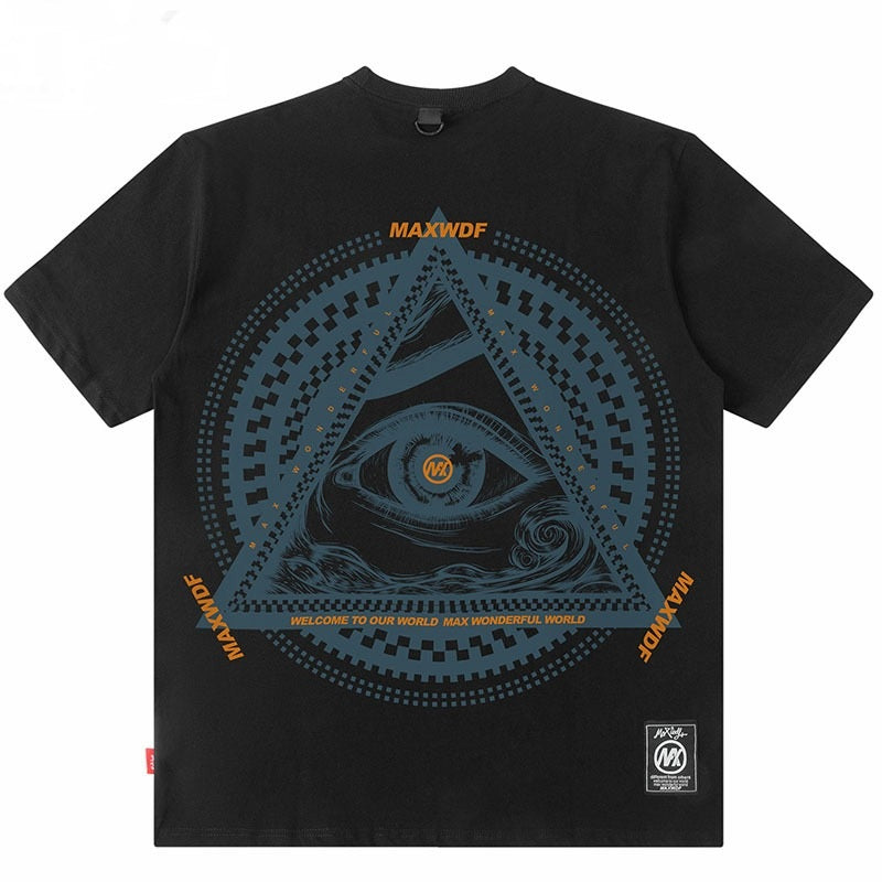 Camiseta Streetwear Eye, Oversize