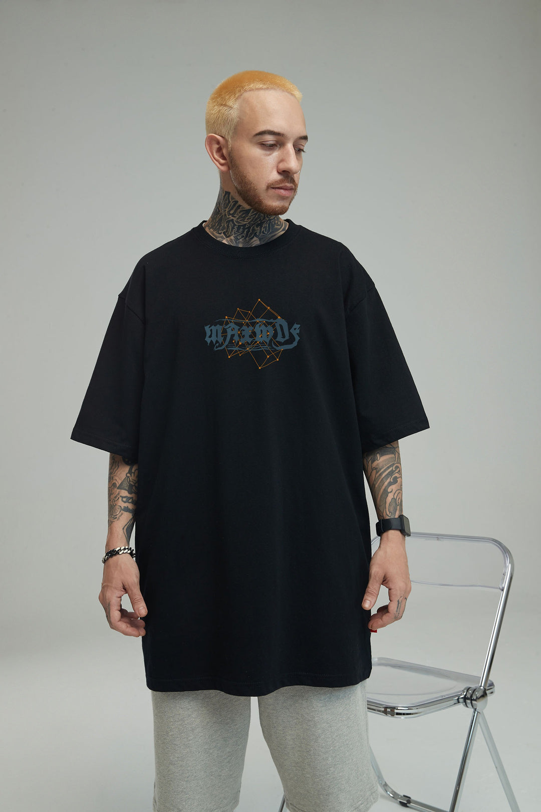 Camiseta Streetwear Eye, Oversize