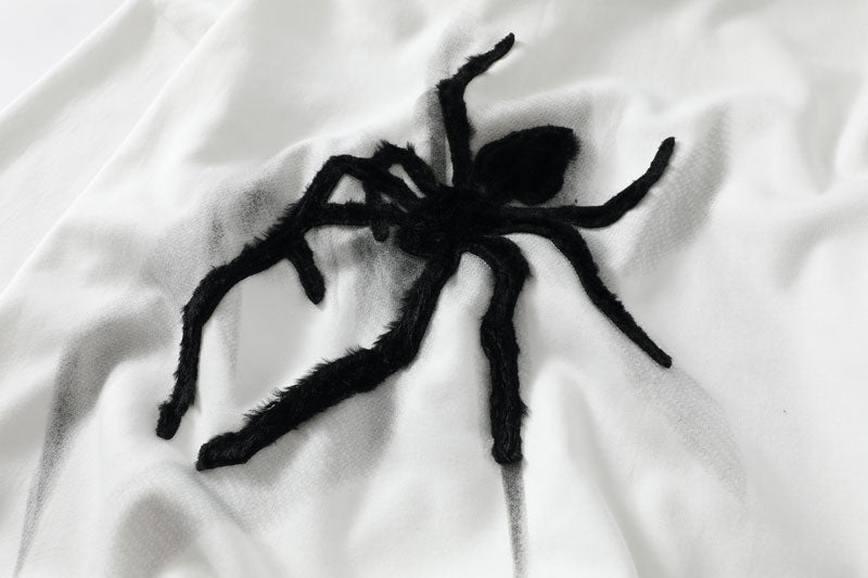 Embroidered Spider Hoodie, Unisex