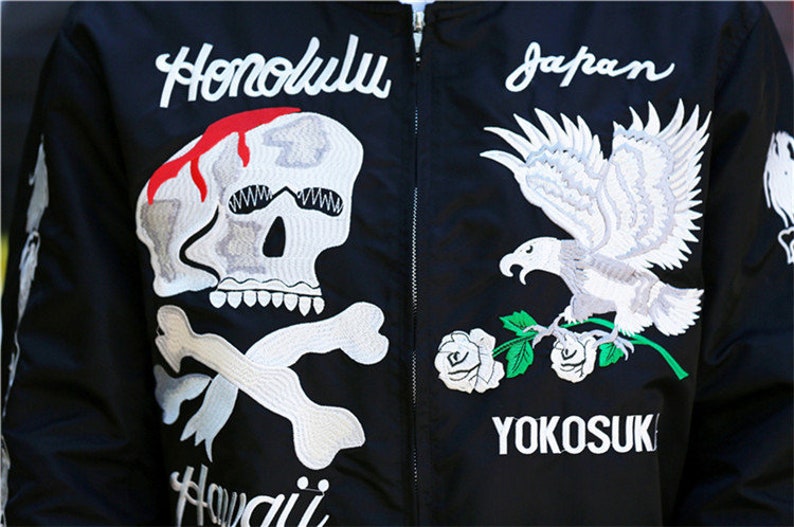Honolulu Yokosuka Embroidered Jacket - Japan
