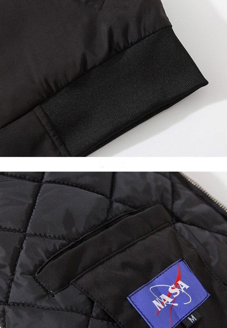Embroidery Nasa Jacket - Bomber