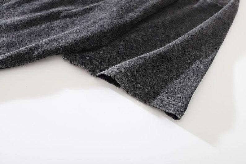 Doberman Washed T shirt Oversize Cotton