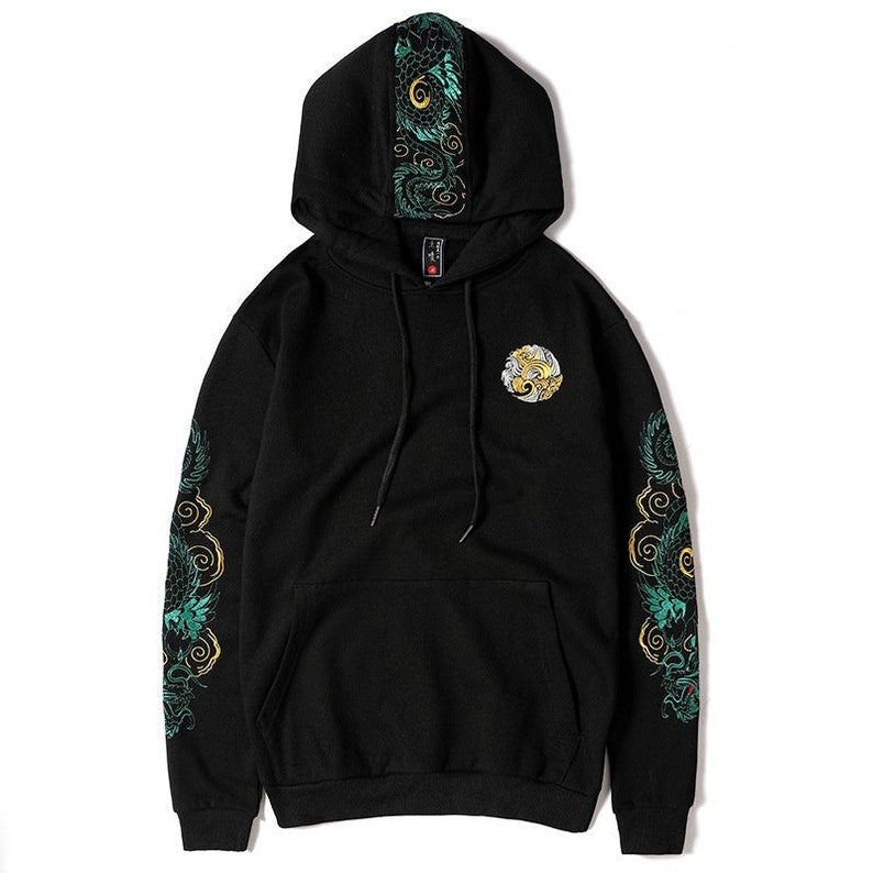 Heavy Embroidery Hoodies – streetzen