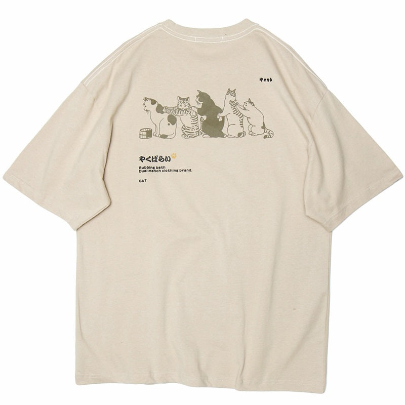 Japanese cat T-shirt