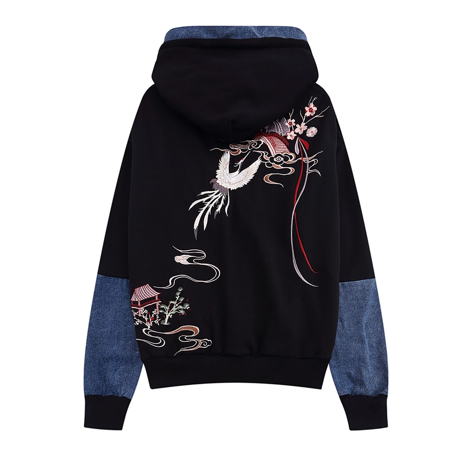 embroidered Hoodie 