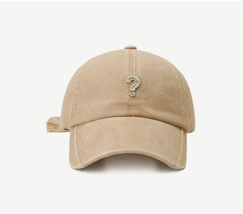 Vintage Style Baseball Cap - Question Mark – streetzen